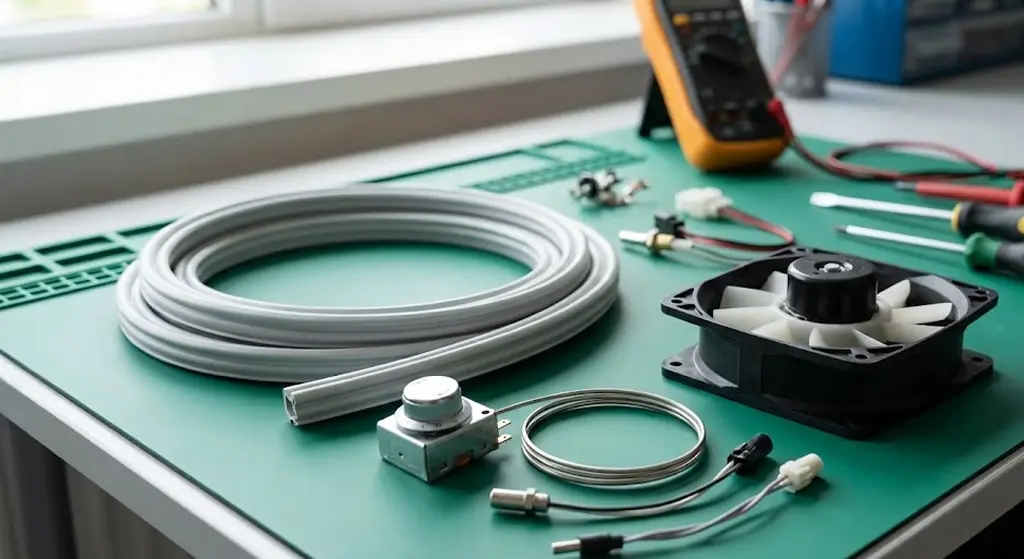 كيف تحمي موتور الثلاجة من التلف بقطع بسيطة؟