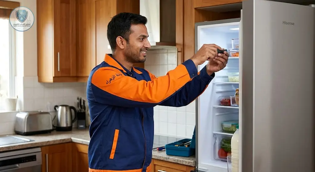 فني صيانة ثلاجات هايسنس في الكويت