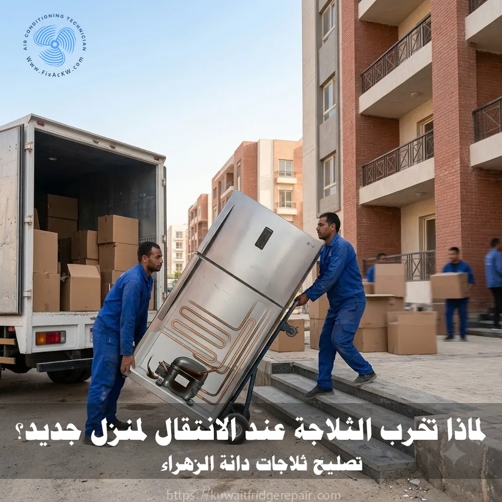 لماذا تخرب الثلاجة عند الانتقال