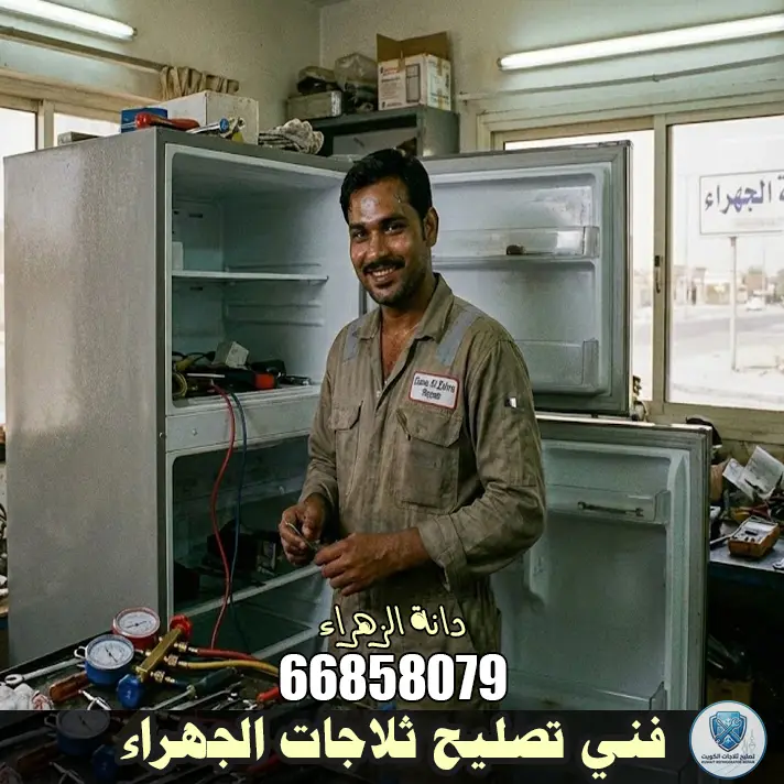 فني تصليح ثلاجات هندي في محافظة الجهراء خدمة 24 ساعة من مركز دانة الزهراء بالكويت